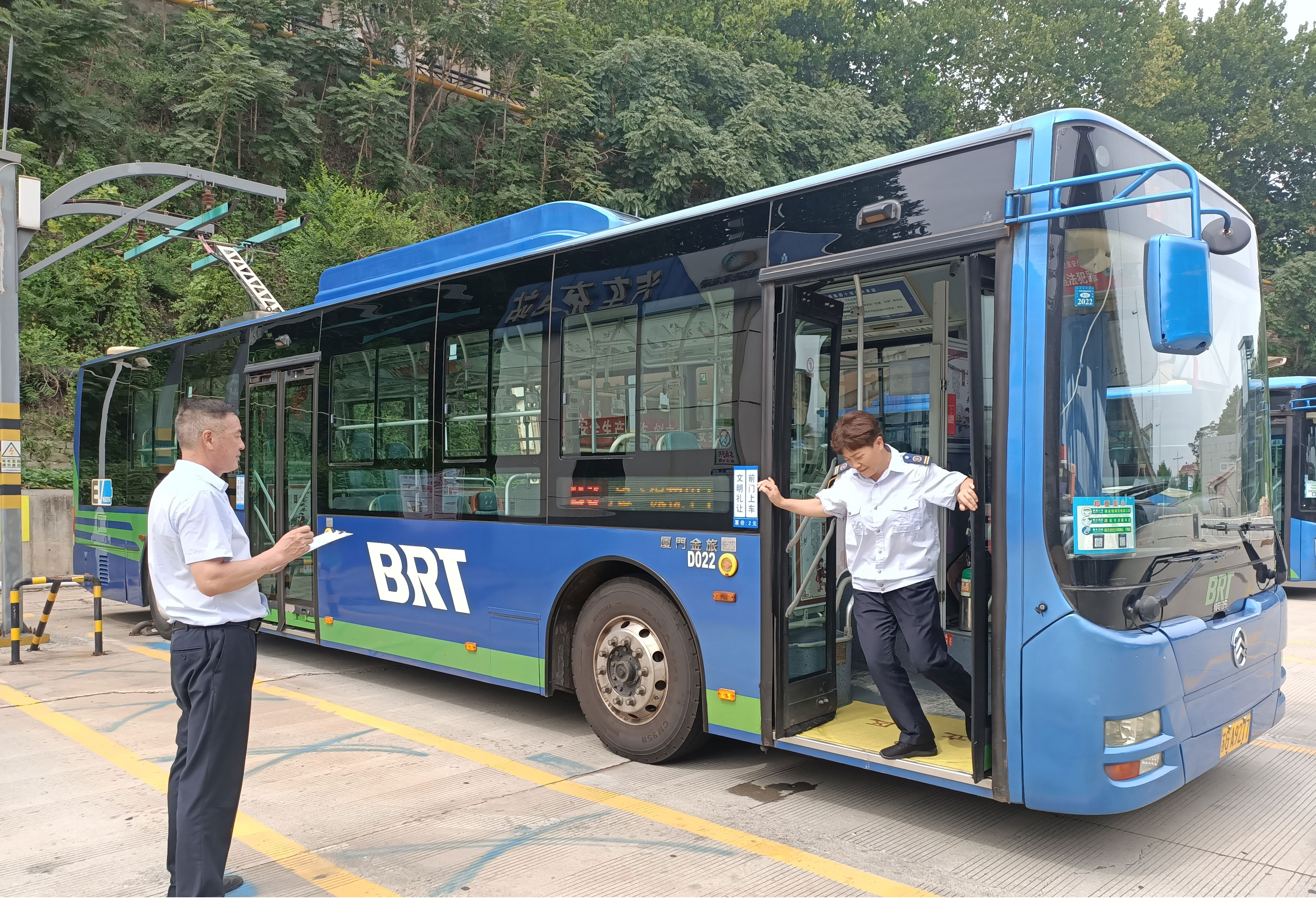 快速公交事业部B3“敬老文明线” 开展驾驶员应急处置考核工作