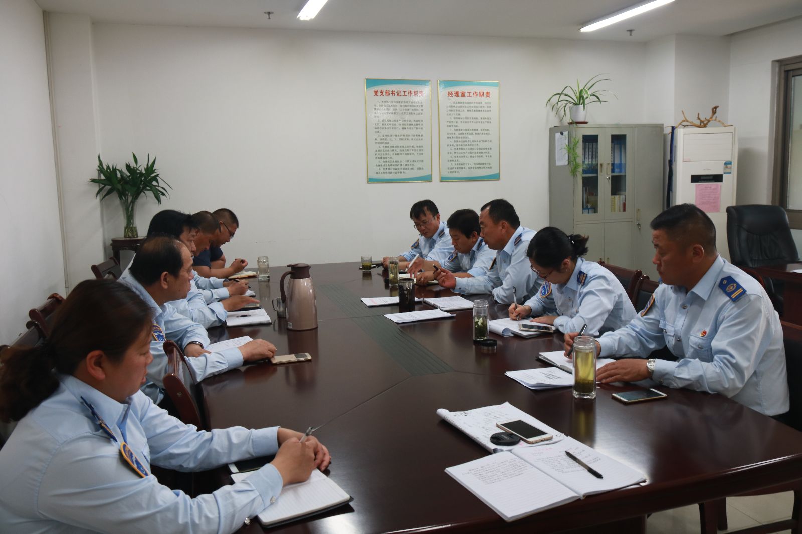 公交海州公司召开创文工作推进会